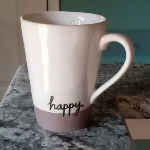 Rae Dunn "happy" mug New Final Price!